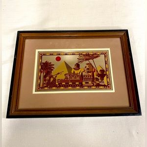 Vintage Franklin Mint “Moonlight on the Royal Pyramids” by Kinuko